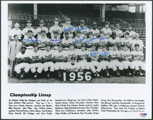 1956 Brooklyn Dodgers